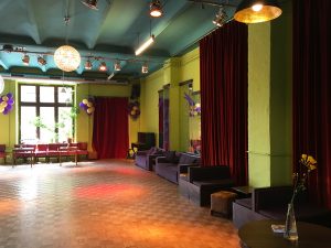 Wand- und Deckengestaltung,Tangoschule, Oranienstraße in Kreuzberg, 2017